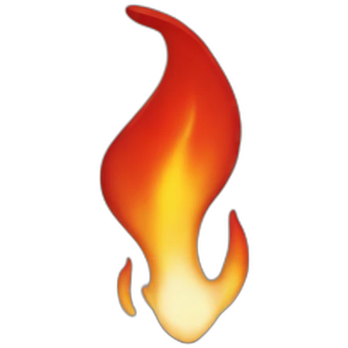 red-flame emoji