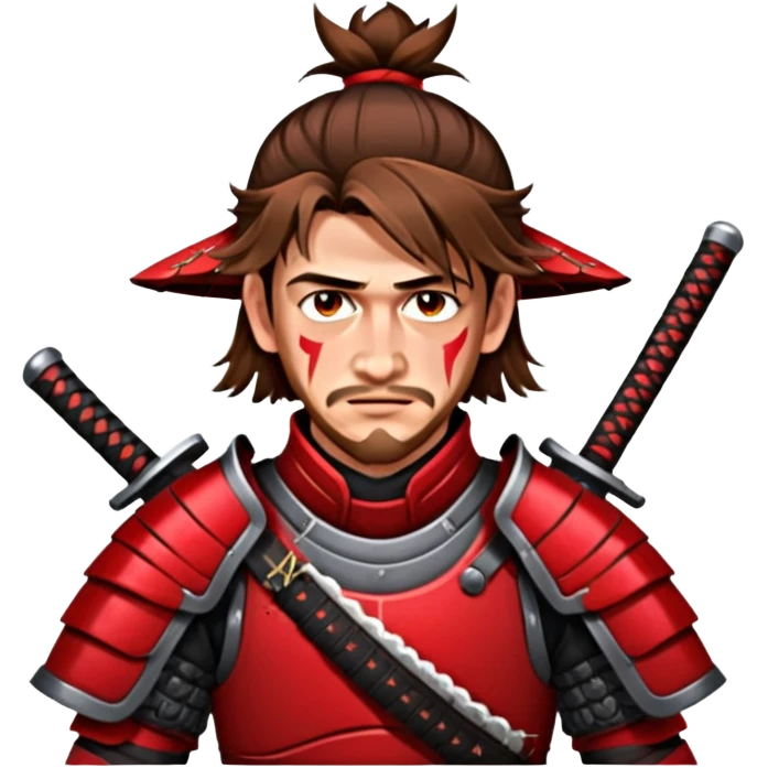 Battle-Ready Samurai emoji