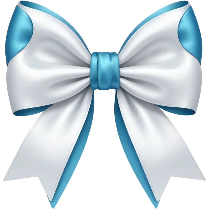 White bow emoji