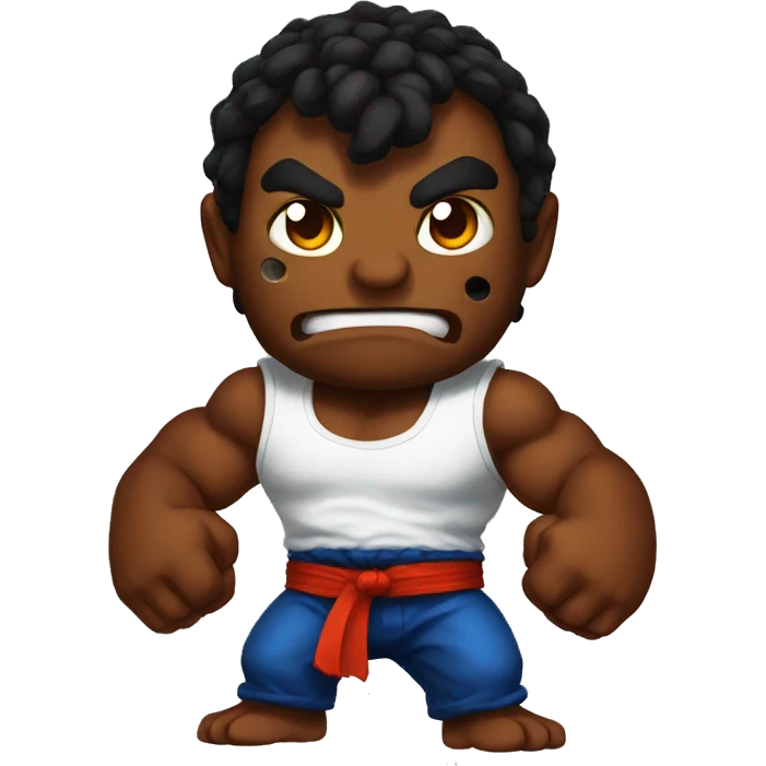 Balrog street fighter  emoji