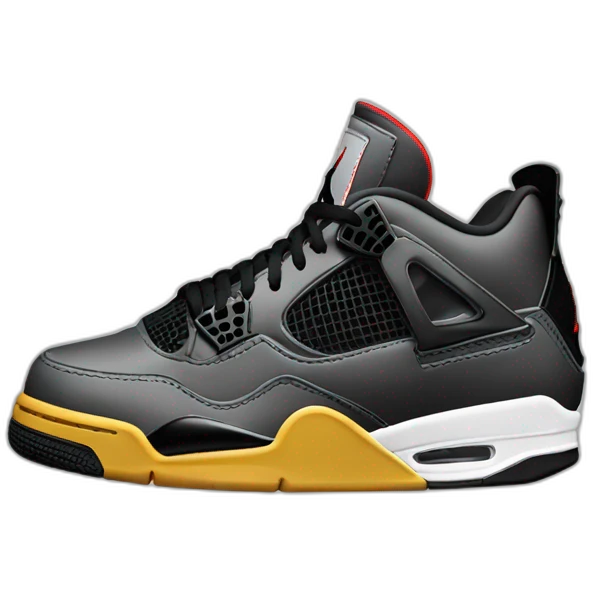 Nike Jordan 4 emoji