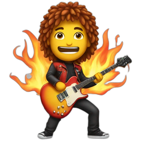 rockstar fire emoji
