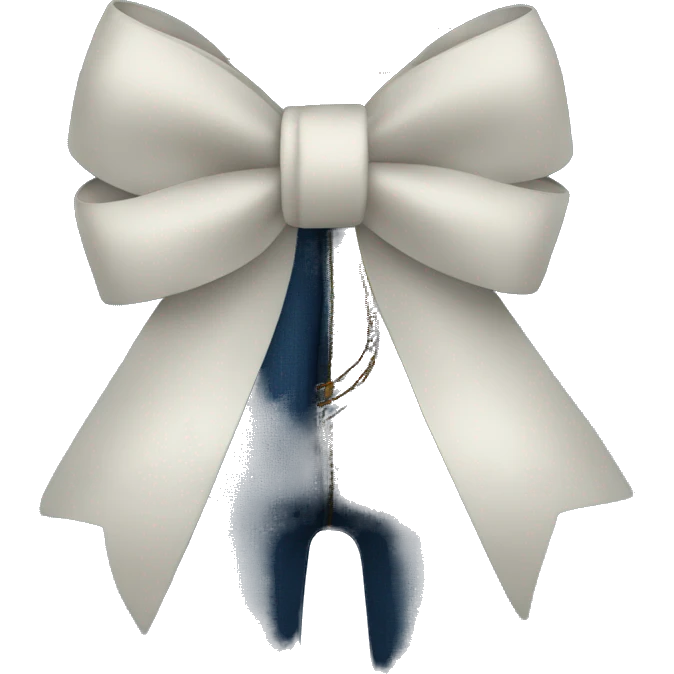 Jeans with bow  emoji
