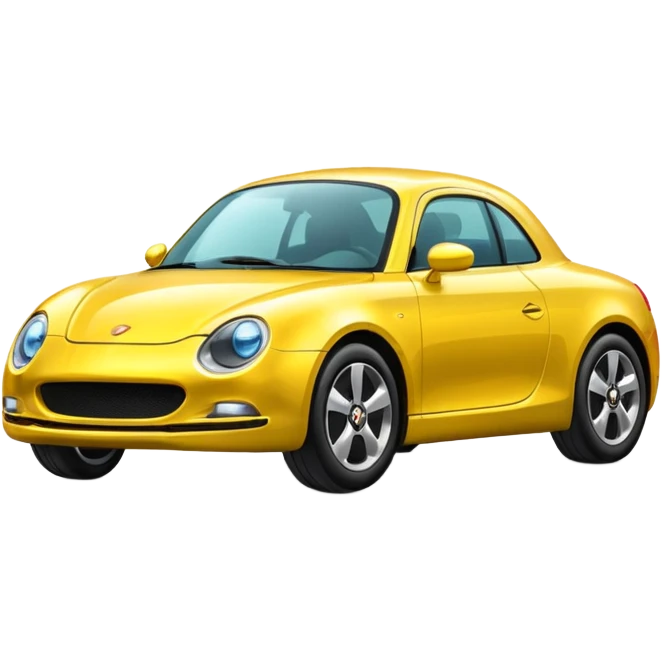 yellow car emoji