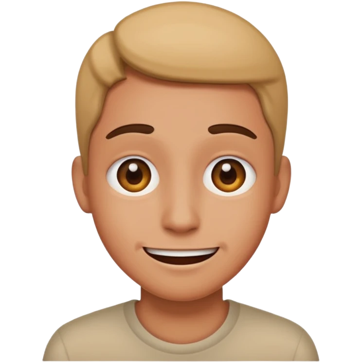 worried but smiling  emoji