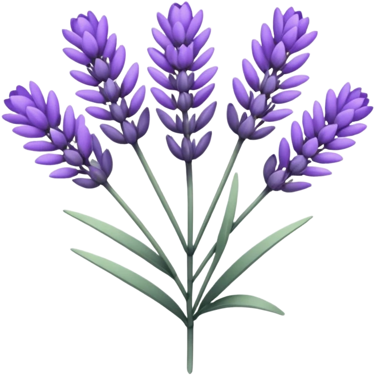 Lavender flower emoji emoji