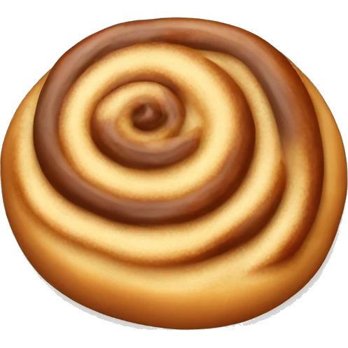 Cinnamon bun emoji