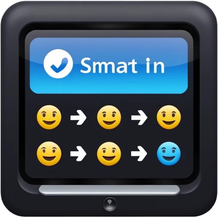 smart check in emoji