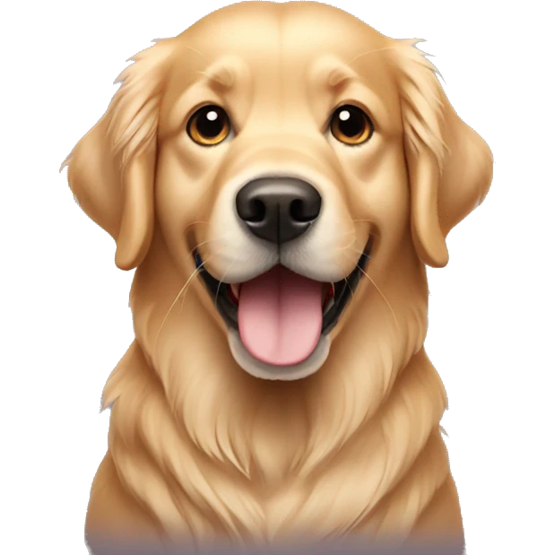 Golden retriever  emoji