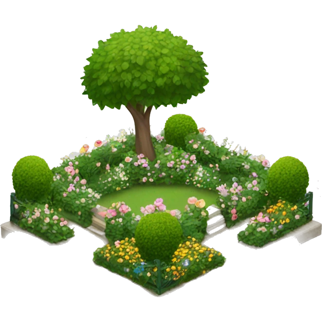 fancy garden emoji