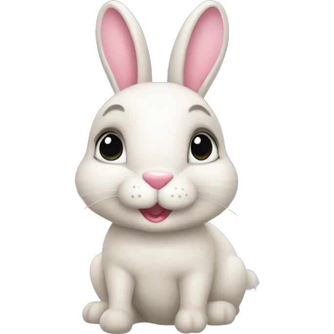 Coquette bunny emoji
