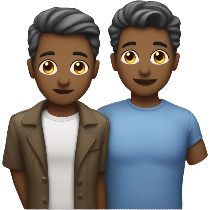 Gay men transgender couple emoji