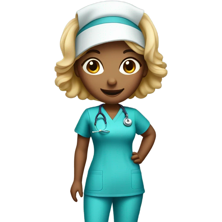 Beautiful nurse emoji