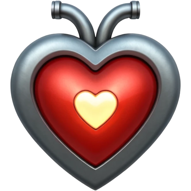 Iron heart emoji