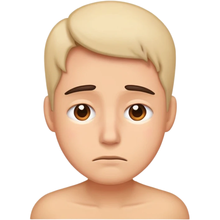 Tired person emoji