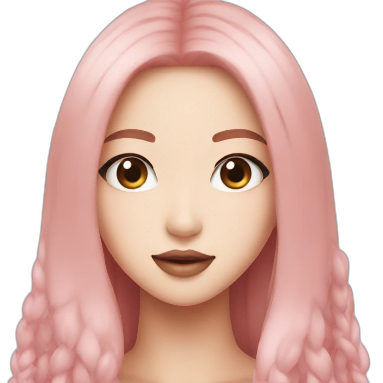 Rosé from blackpink emoji