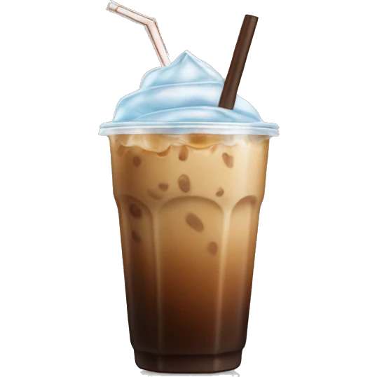 iced coffee emoji