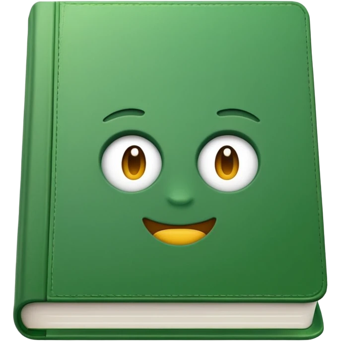 Book green emoji