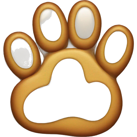 Cat paw emoji
