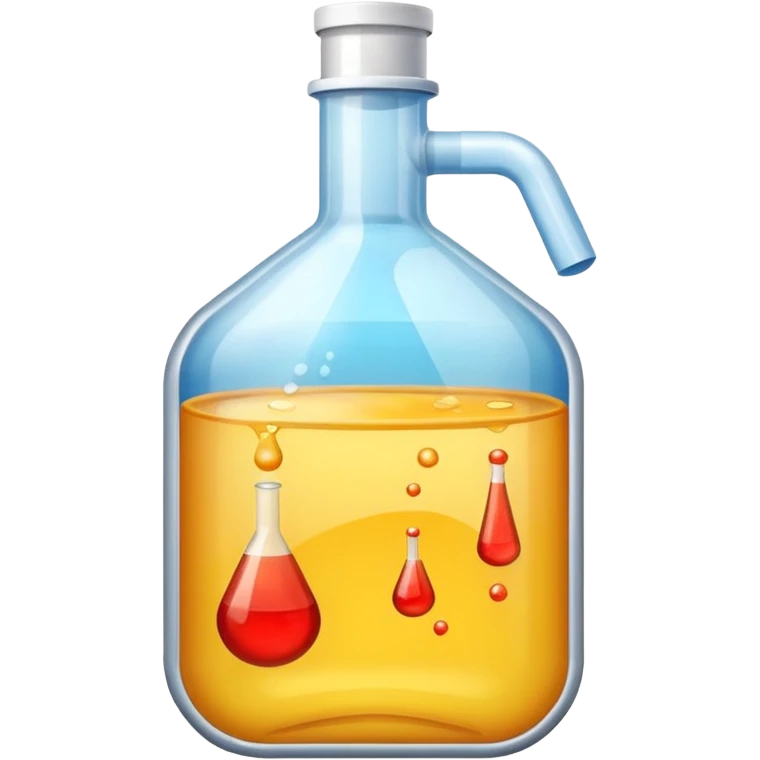 chemical in a plastic container emoji