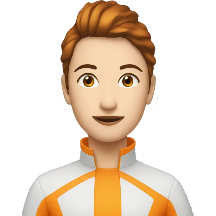 Libélula dorada y naranja  emoji