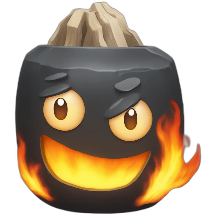 Calcifer from howl’s moving castle  emoji