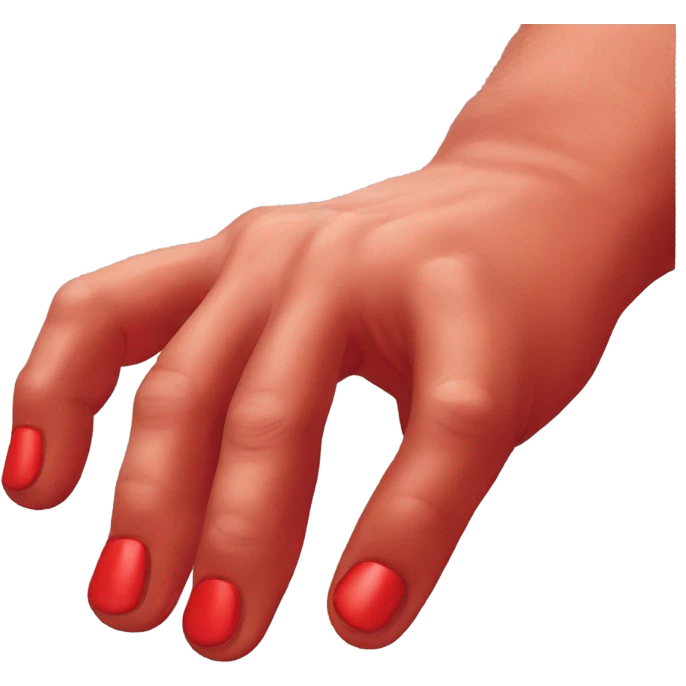 men red hand emoji