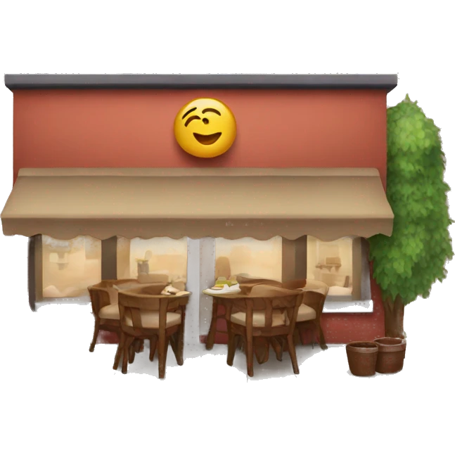 Cozy restaurant emoji