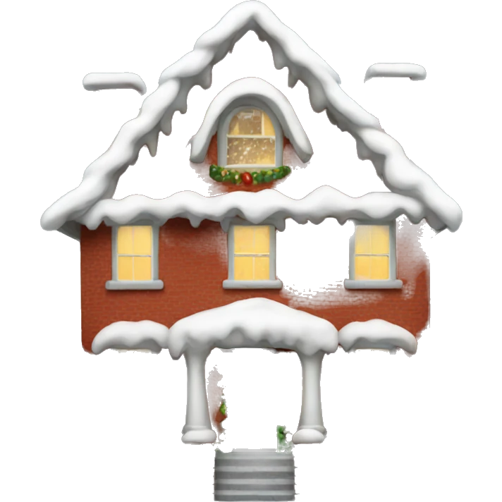 Christmas House emoji