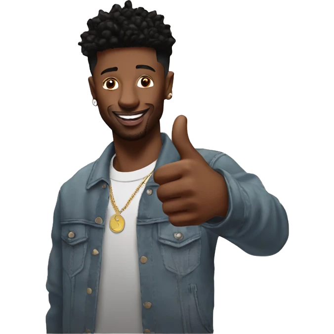 21 savage doing a thumbs up emoji