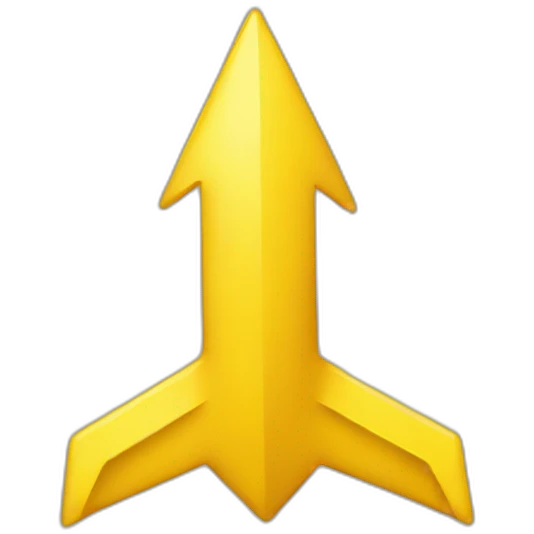 yellow arrow emoji