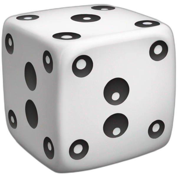 Dice-20 emoji