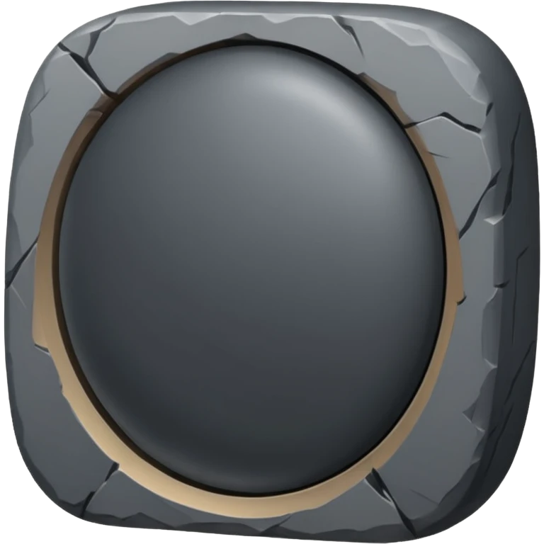 graphite stone emoji