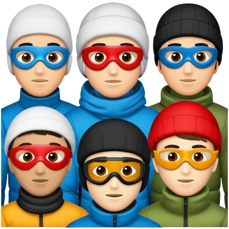 Guys Wearing Ski Mask emoji