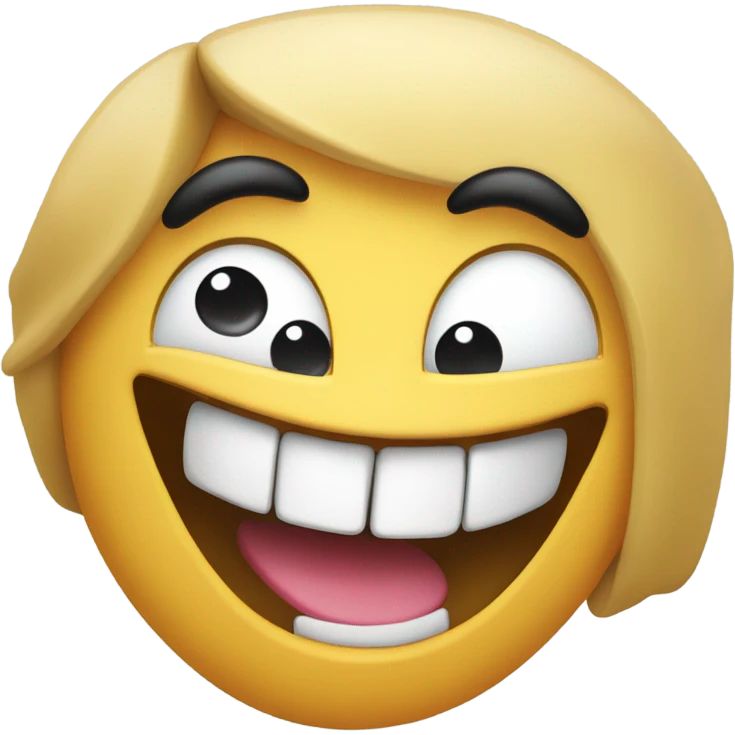 Crazy eyes with tongue out emoji