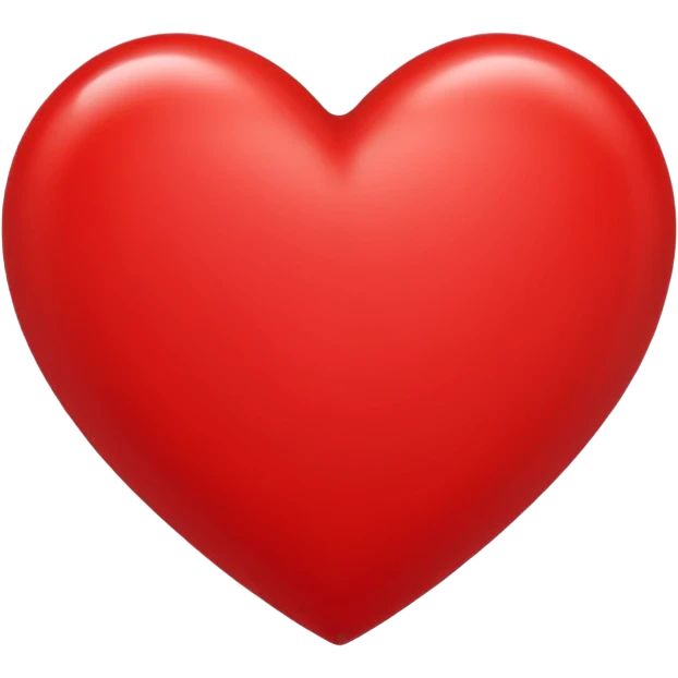 A red heart with a "J" in it emoji