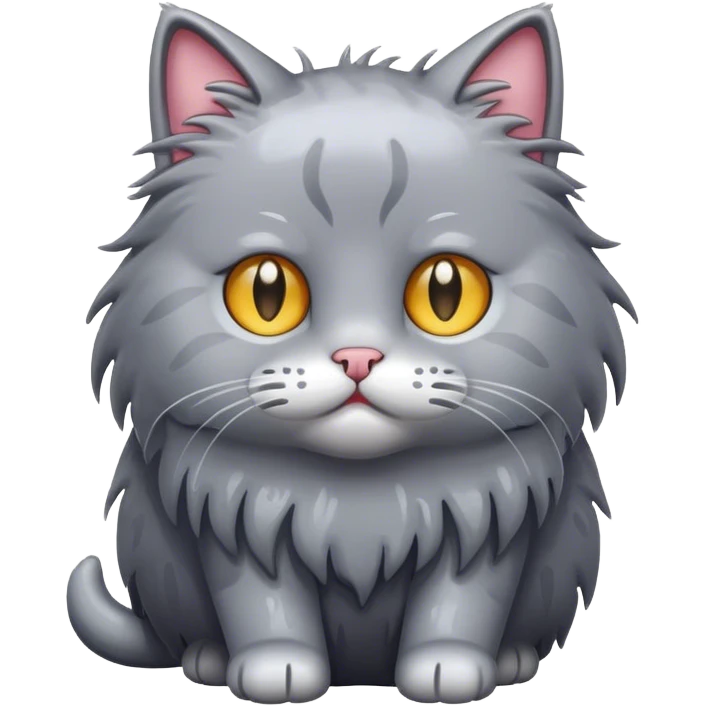 Wet cat emoji
