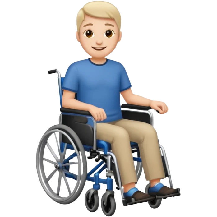 Disabled wheel chair user emoji