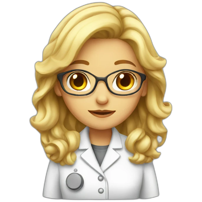 Chemist girl emoji