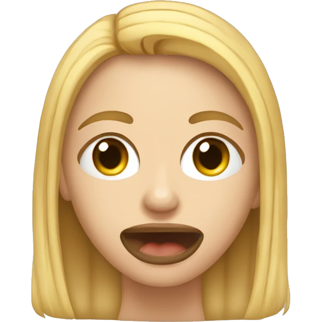 Um cara Moreno de fone com olho fechado e a língua para fora emoji