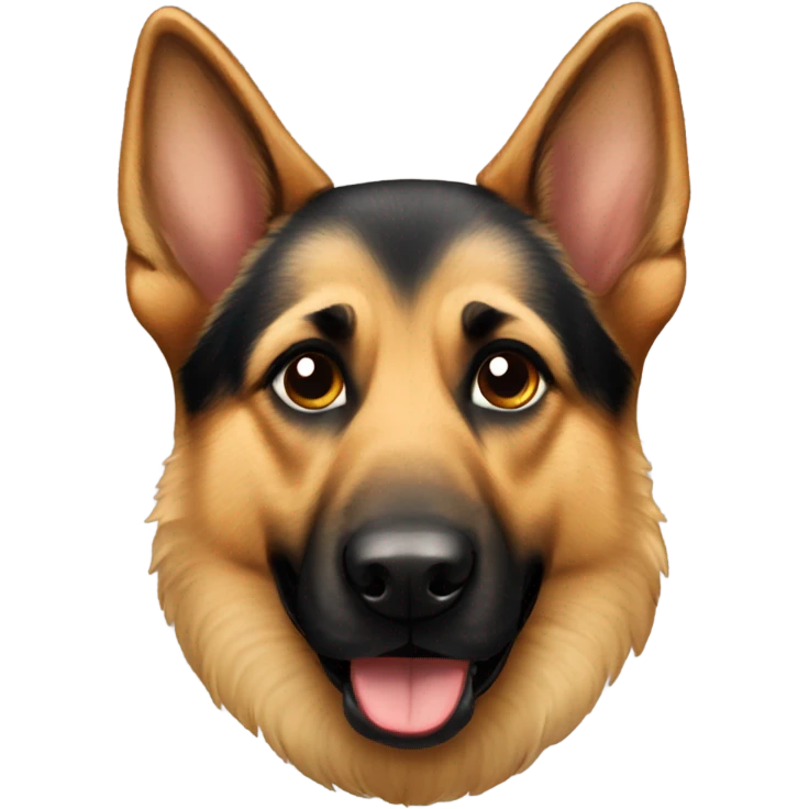 German Shepard emoji