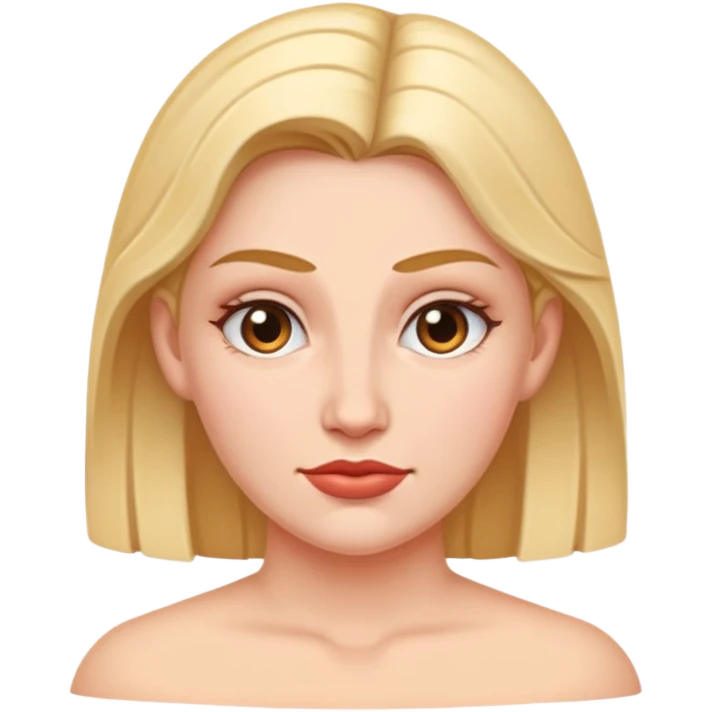 Giant woman emoji