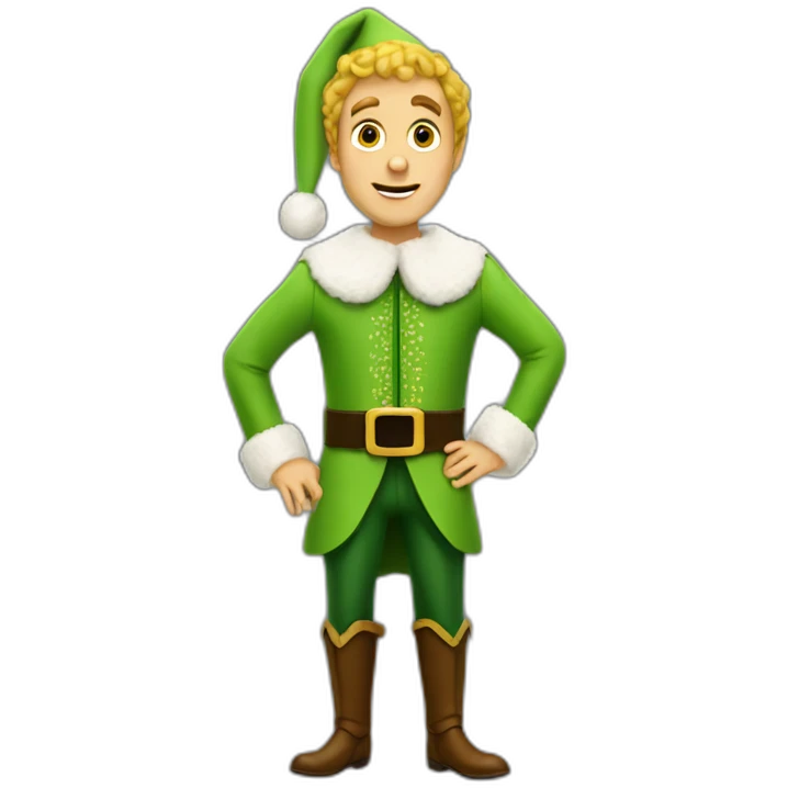 Buddy The Elf full body emoji