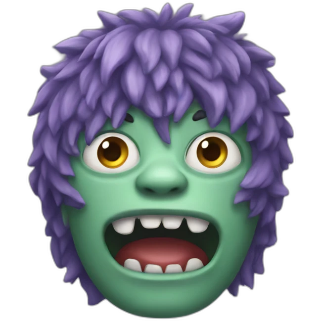 Monster-track emoji