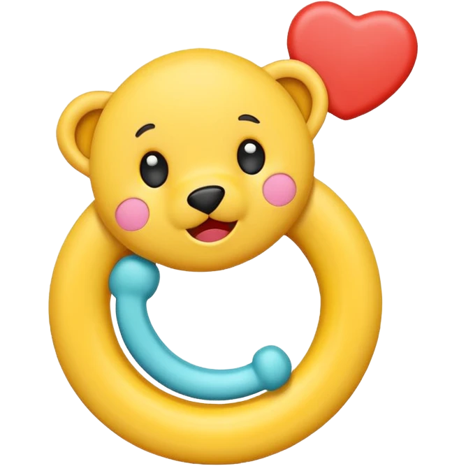 Teether emoji