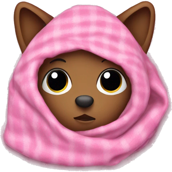 Pink blanket emoji