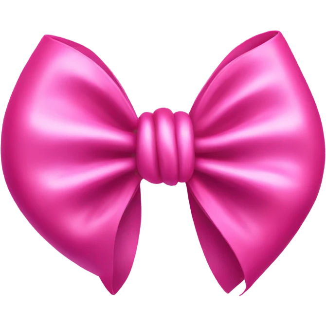 Pink bow  emoji