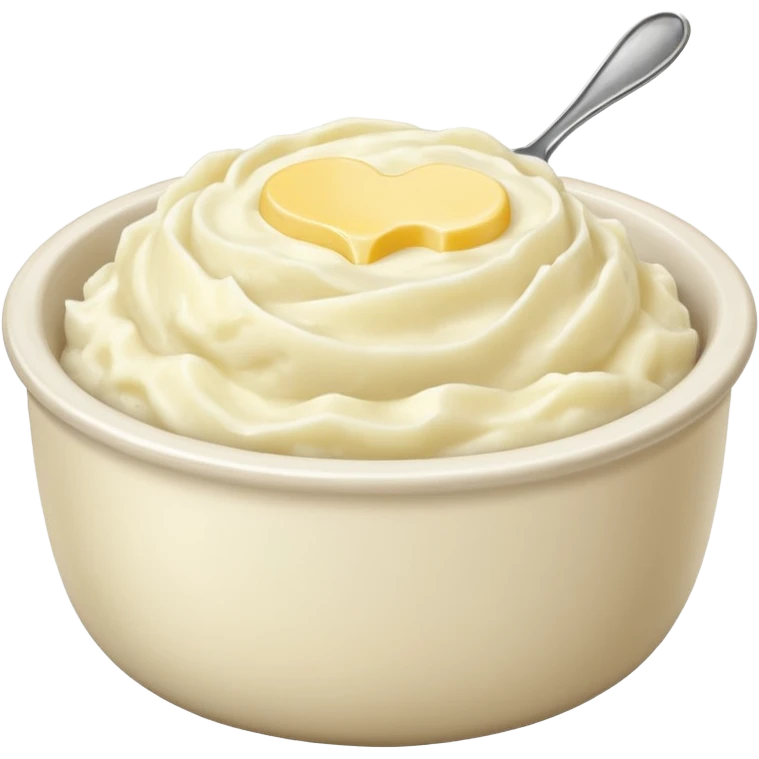 mashed potatoes emoji