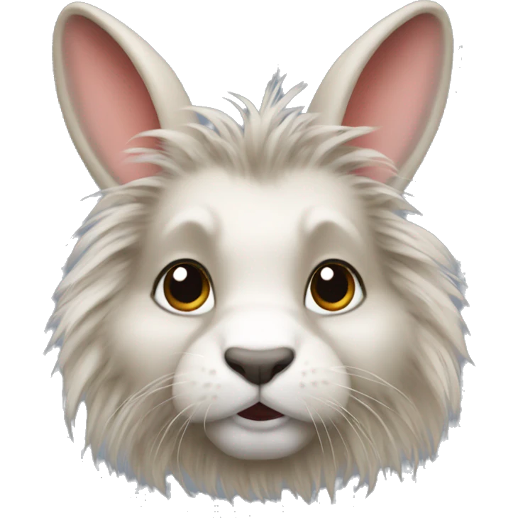 Lionhead rabbit  emoji