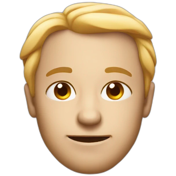 Smug face emoji
